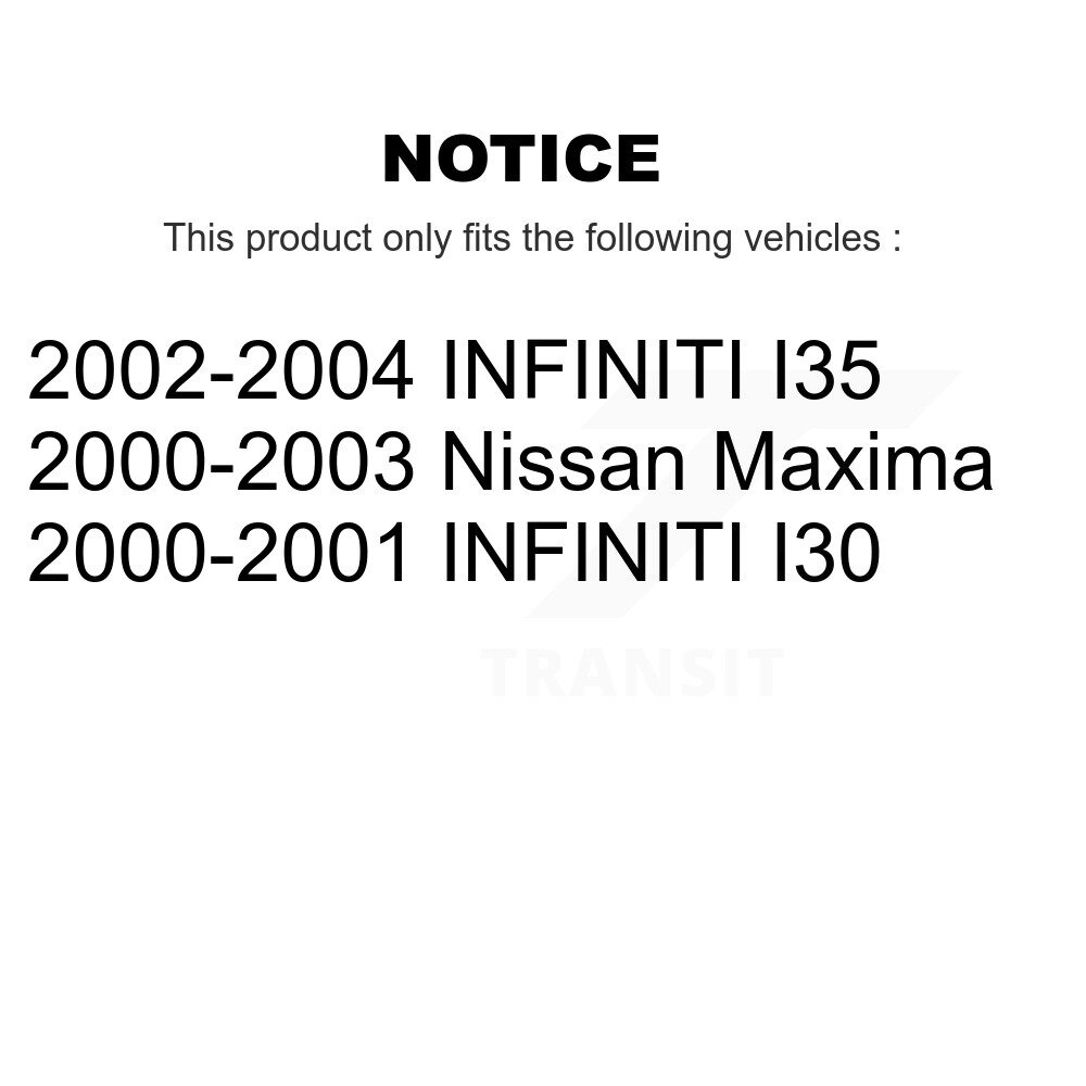 Front Lower Suspension Ball Joints Pair For Nissan Maxima INFINITI I35 I30 K72-100529 - Image 2