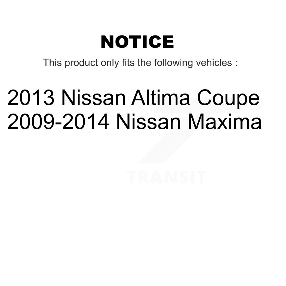 Front Rear Suspension Link Kit For Nissan Altima Maxima K72-100847 - Image 2
