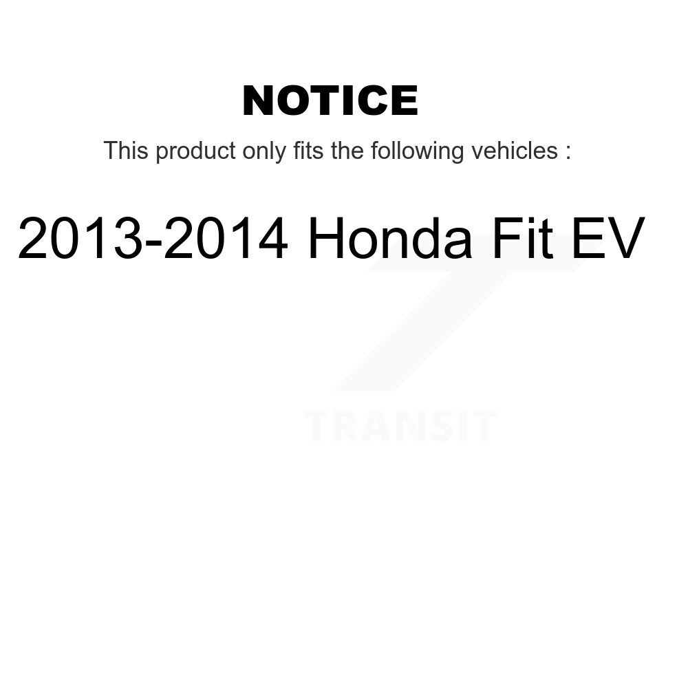 Front Rear Suspension Link Kit For 2013-2014 Honda Fit EV K72-100858 - Image 2