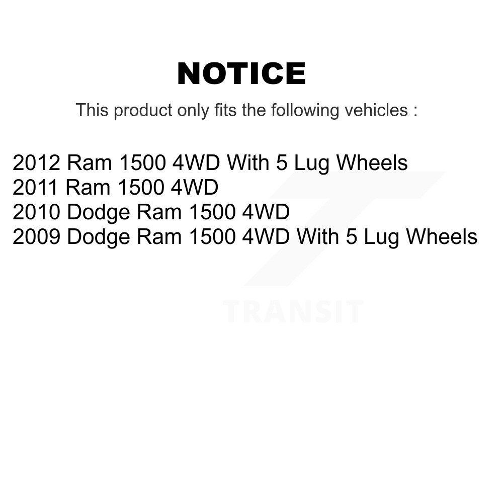 Front Left Right Lower Upper Arms Ball Joints Tie Rods Link Sway Bar Kit (10Pc) For K72-101180 - Image 2