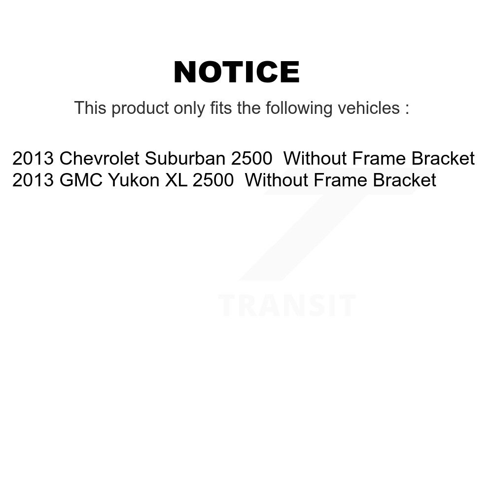 Front Tie Rod End Idler Arm Pitman Kit For Chevrolet Suburban 2500 GMC Yukon XL K72-101276 - Image 2