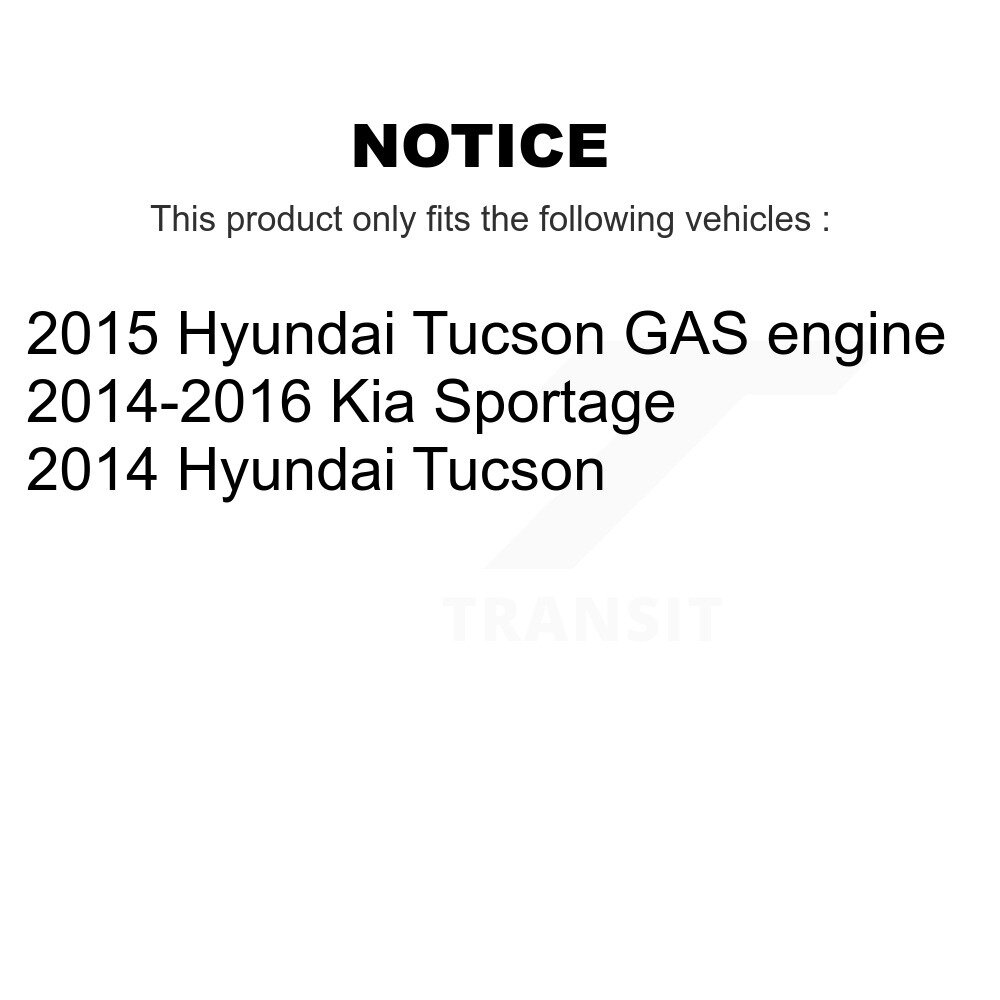 Front Lower Suspension Ball Joints Pair For Hyundai Tucson Kia Sportage K72-101469 - Image 2