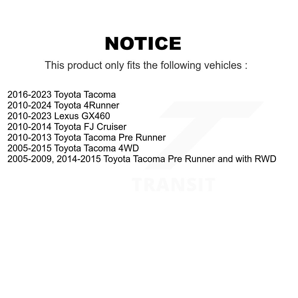 Front Outer Steering Tie Rod End Pair For Toyota Tacoma 4Runner Lexus GX460 FJ Cruiser K72-101606 - Image 2