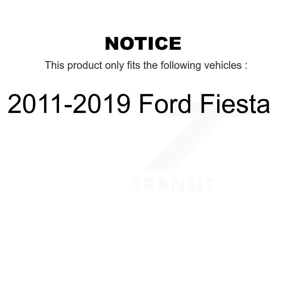 Front Outer Tie Rod End Kit For 2011-2019 Ford Fiesta K72-101634 - Image 2