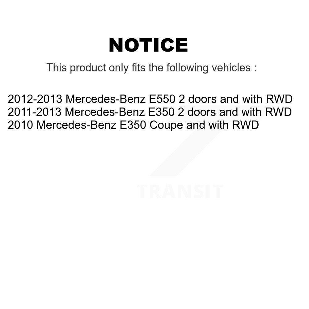 Front Wheel Bearing And ABS Sensor Kit For Mercedes-Benz E350 E550 K7S-100288 - Image 2