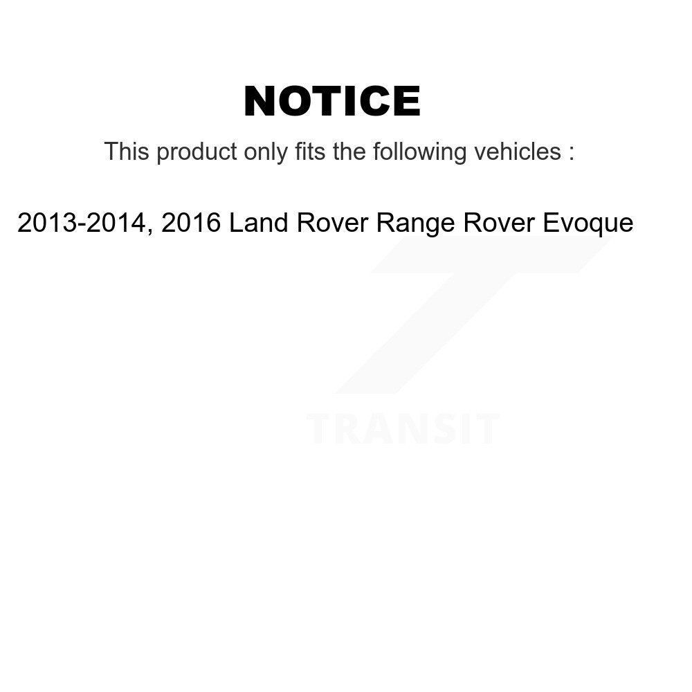 Rear Wheel Bearing And ABS Sensor Kit For Land Rover Range Evoque K7S-101316 - Image 2