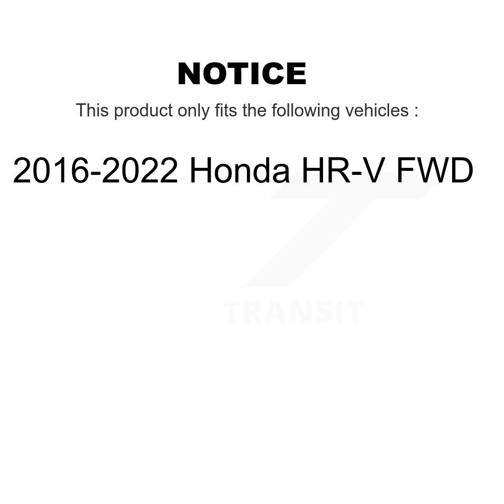 Rear Wheel Hub Bearing And ABS Sensor Kit For Honda HR-V K7S-101325 - Image 2