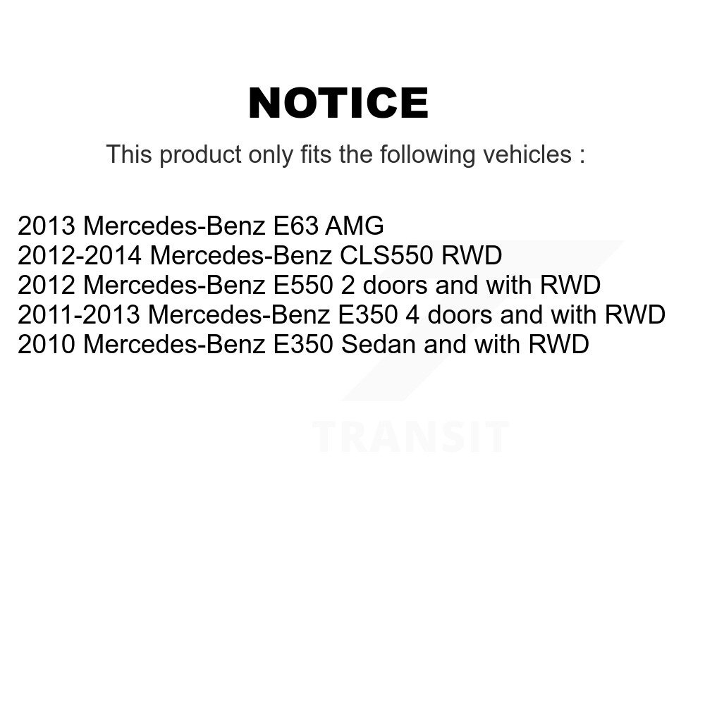 Front Wheel Bearing And ABS Sensor Kit For Mercedes-Benz E350 CLS550 E550 E63 AMG K7S-102216 - Image 2