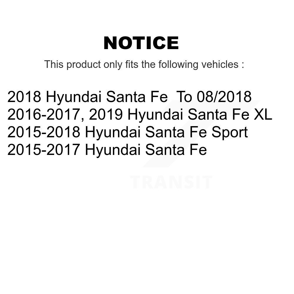 Front Wheel Hub Bearing And ABS Sensor Kit For Hyundai Santa Fe Sport XL K7S-102321 - Image 2