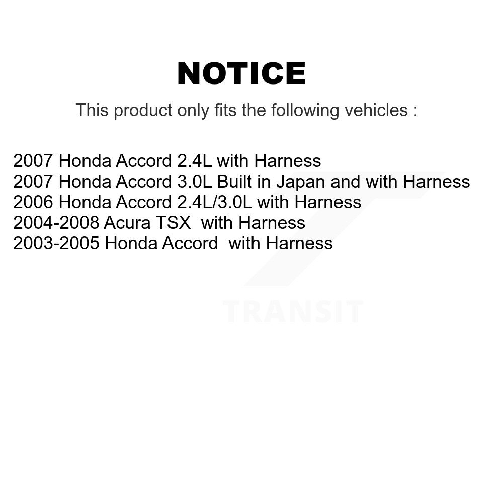 Front Wheel Bearing And ABS Sensor Kit For Honda Accord Acura TSX K7S-102477 - Image 2