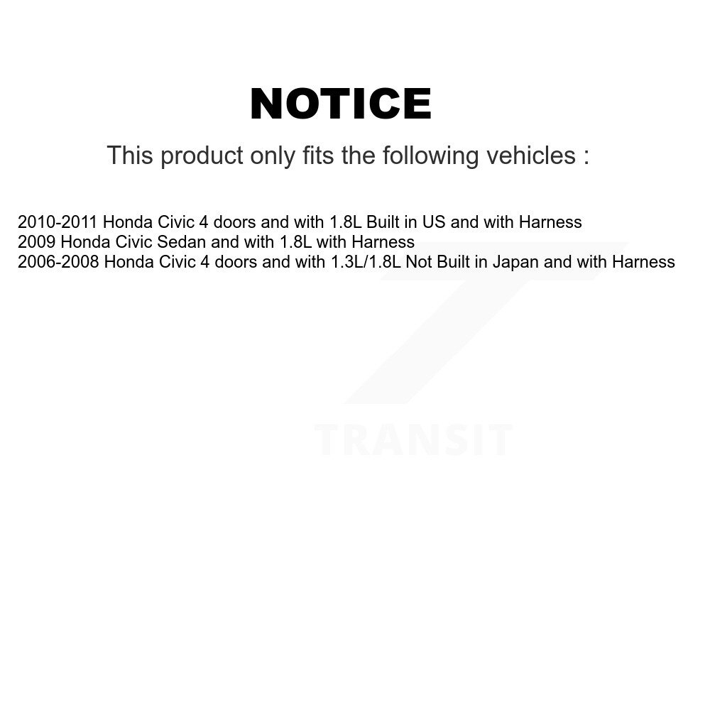 Front Wheel Bearing And ABS Sensor Kit For Honda Civic K7S-102493 - Image 2