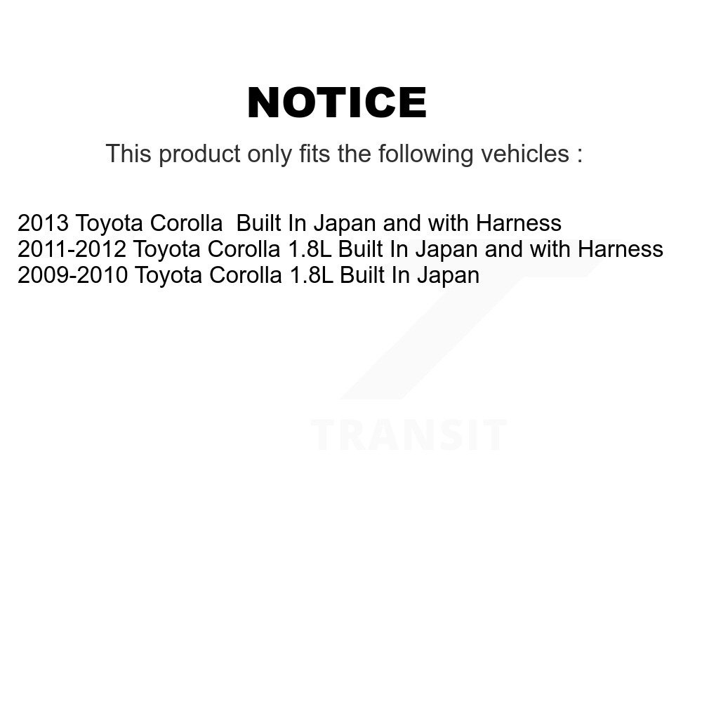 Front Wheel Bearing And ABS Sensor Kit For Toyota Corolla K7S-102690 - Image 2