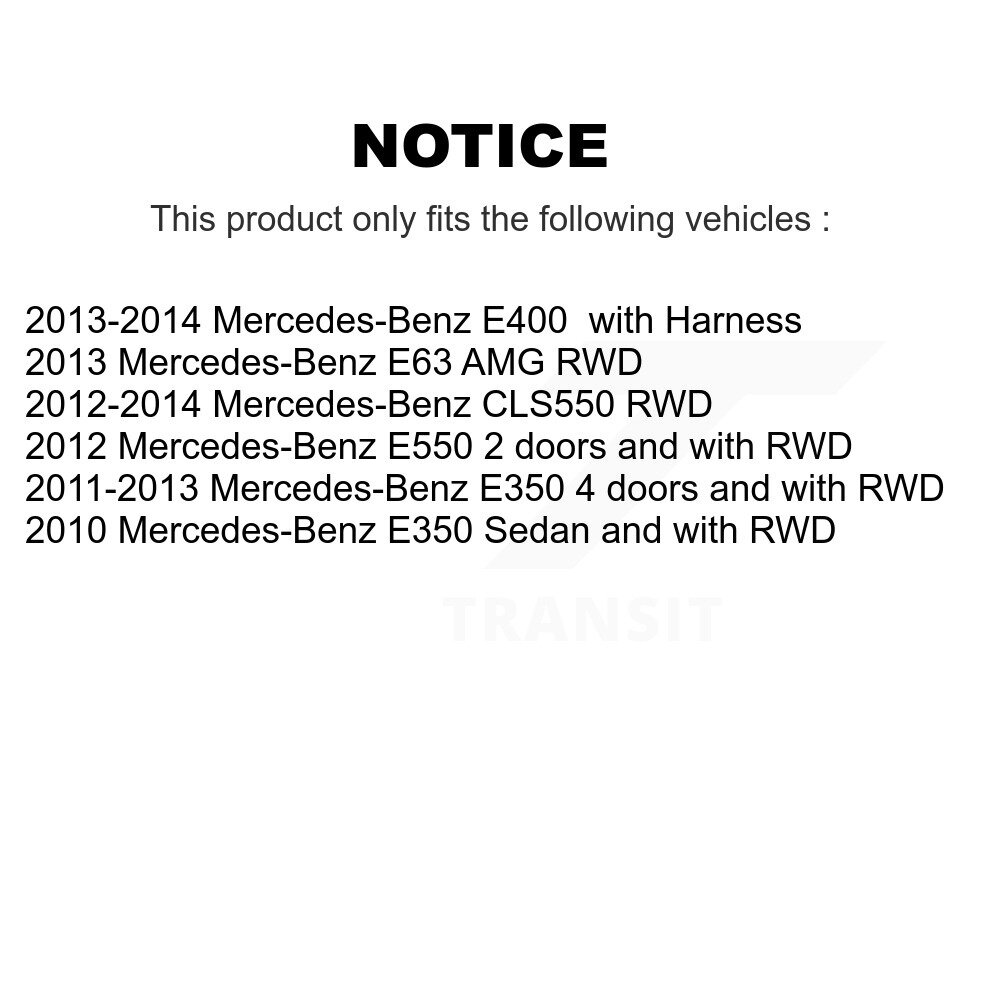 Front Wheel Bearing And ABS Sensor Kit For Mercedes-Benz E350 CLS550 E550 E63 AMG E400 K7S-102770 - Image 2