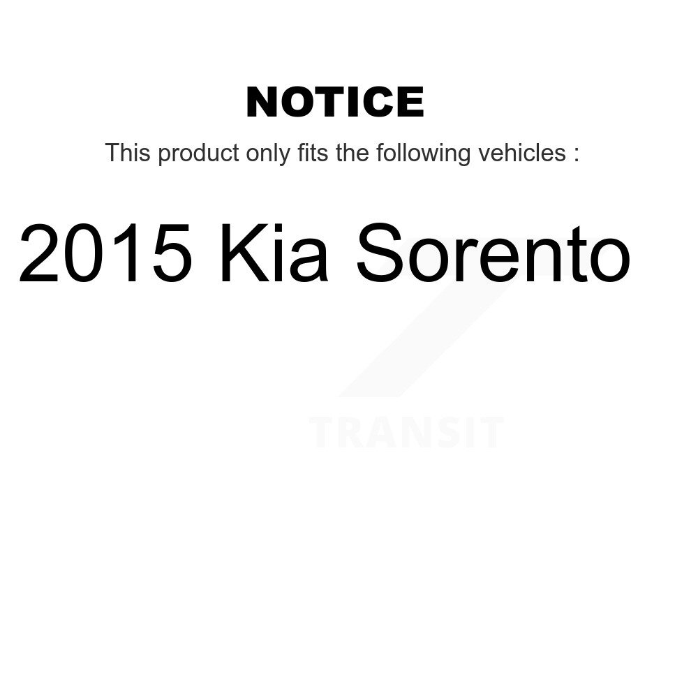 Front Wheel Hub Bearing And ABS Sensor Kit For 2015 Kia Sorento K7S-103124 - Image 2