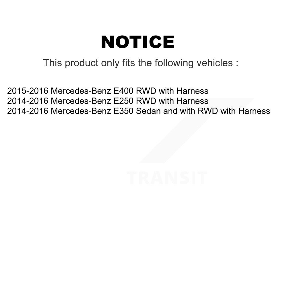 Front Wheel Hub Bearing And ABS Sensor Kit For Mercedes-Benz E400 E350 E250 with Harness K7S-103194 - Image 2