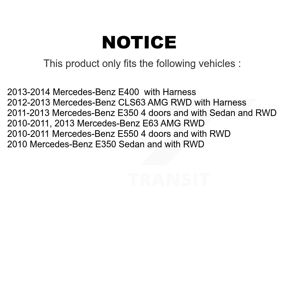 Front Wheel Hub Bearing And ABS Sensor Kit For Mercedes-Benz E350 E550 E63 AMG CLS63 E400 K7S-103240 - Image 2