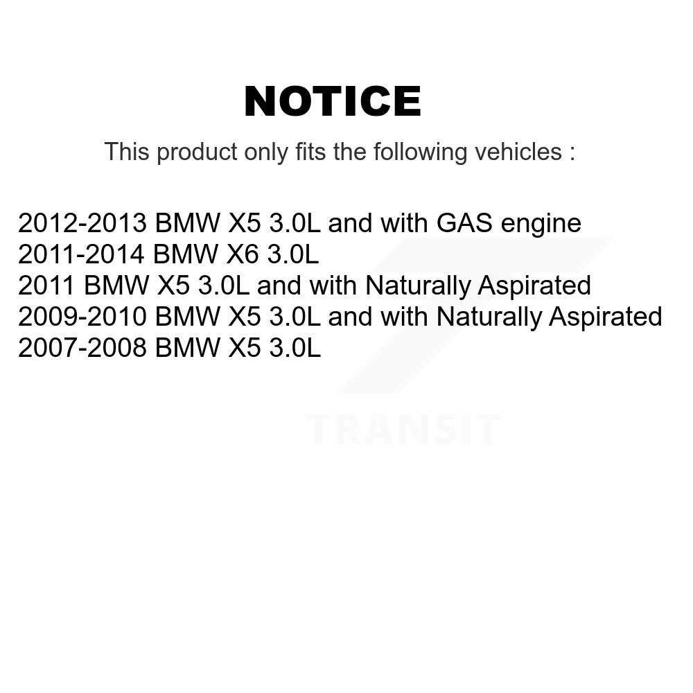 Front Disc Brake Caliper Assembly Left Right Side (Driver Passenger) Kit For BMW X5 X6 KBC-100204 - Image 2