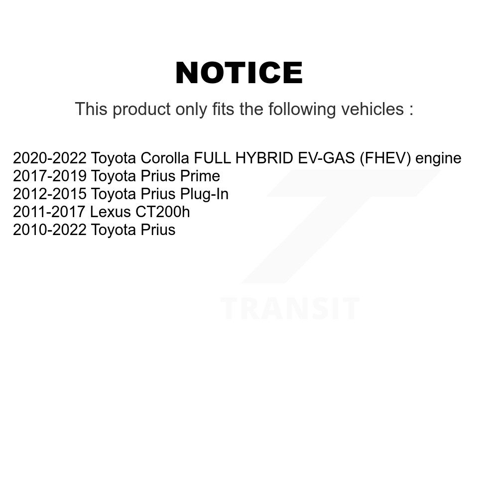 Front Brake Caliper (Left Right) Kit For Toyota Corolla Prius Prime Lexus CT200h Plug-In KBC-100253 - Image 2