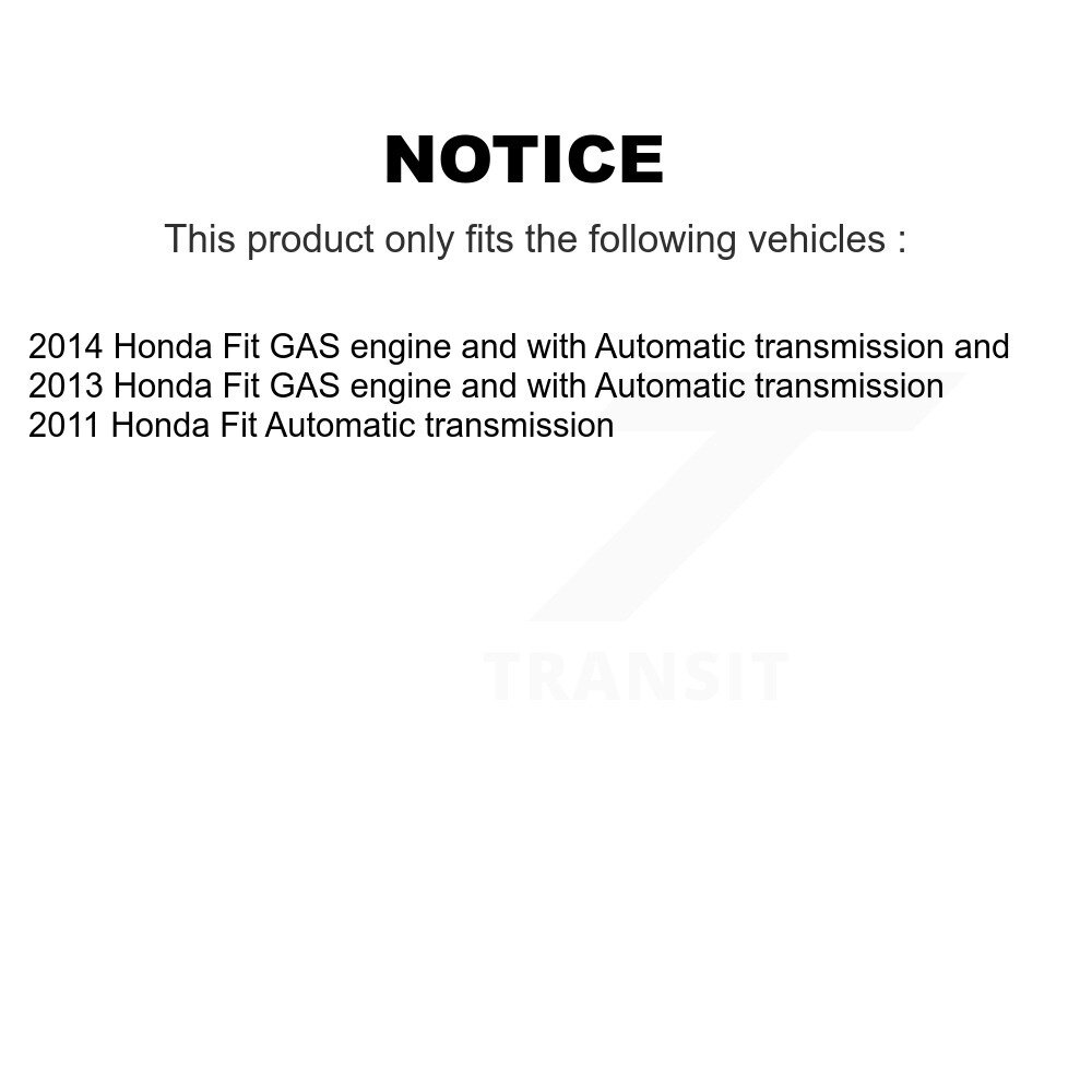 Front CV Axle Drive Shaft Complete Assembly Kit For Honda Fit KCV-100087 - Image 2