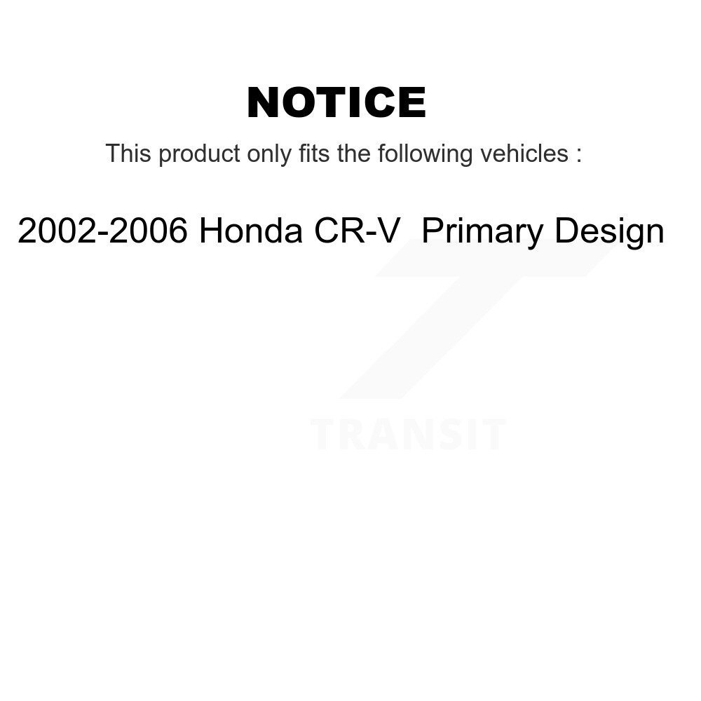 Front CV Axle Drive Shaft Complete Assembly Kit For 2002-2006 Honda CR-V Primary Design KCV-100140 - Image 2
