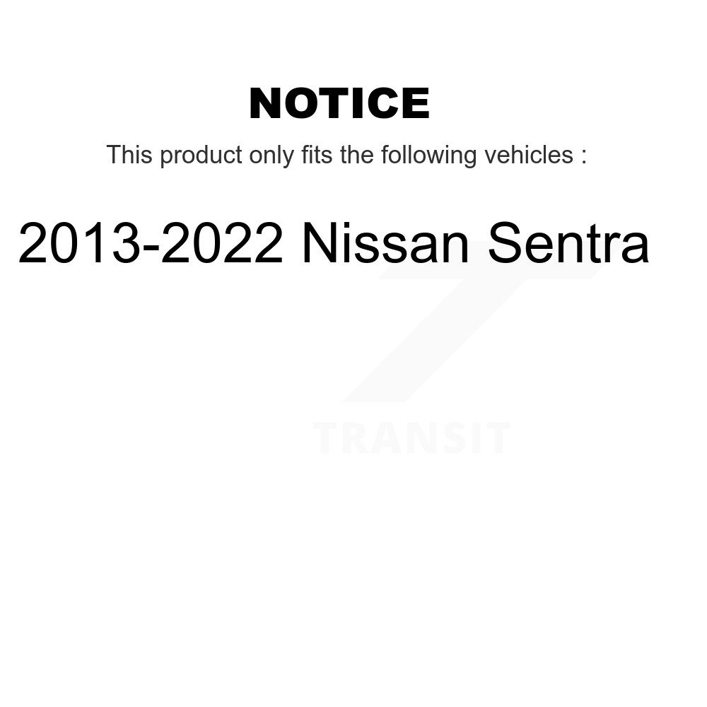 Rear Coated Brake Drums Pair For 2013-2022 Nissan Sentra KG-101492 - Image 2