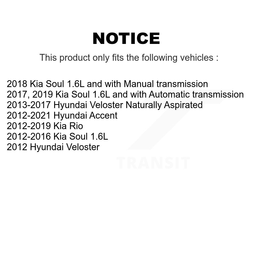 Ignition Coil (2 Pack) For Hyundai Kia Accent Soul Rio Veloster KMP-100043 - Image 2