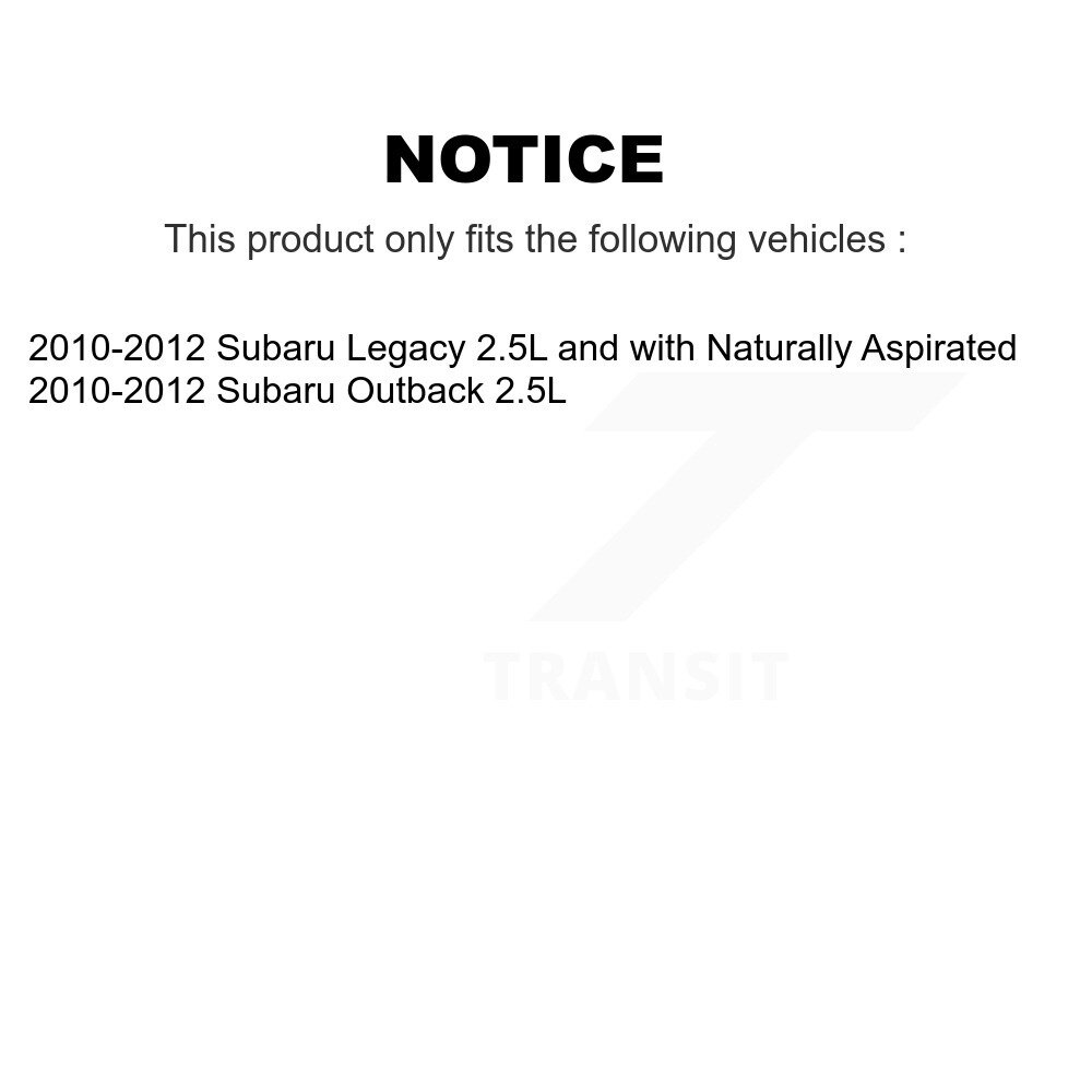 Ignition Coil (2 Pack) For 2010-2012 Subaru Outback Legacy KMP-100074 - Image 2
