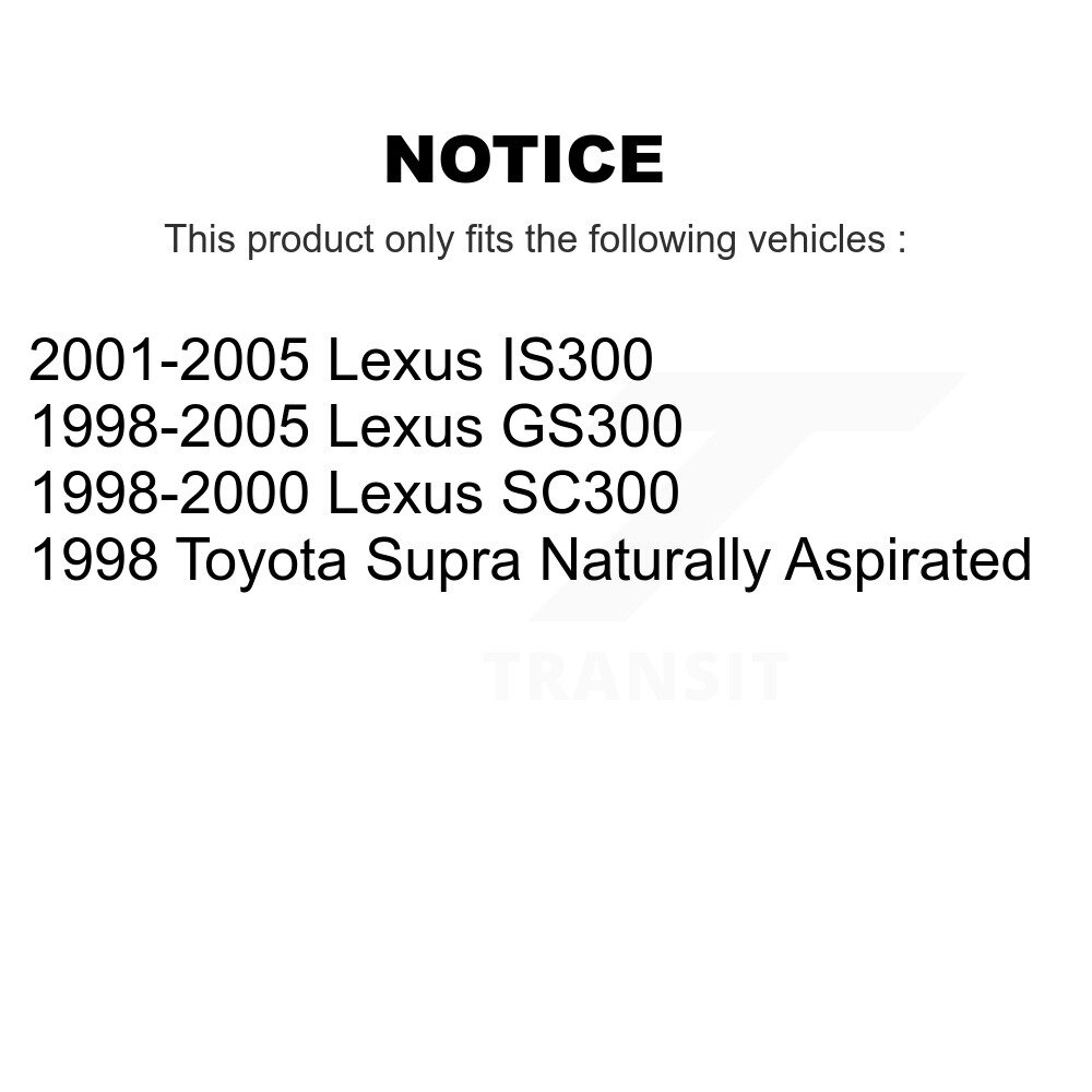 Ignition Coil (2 Pack) For Lexus IS300 GS300 SC300 Toyota Supra KMP-100116 - Image 2