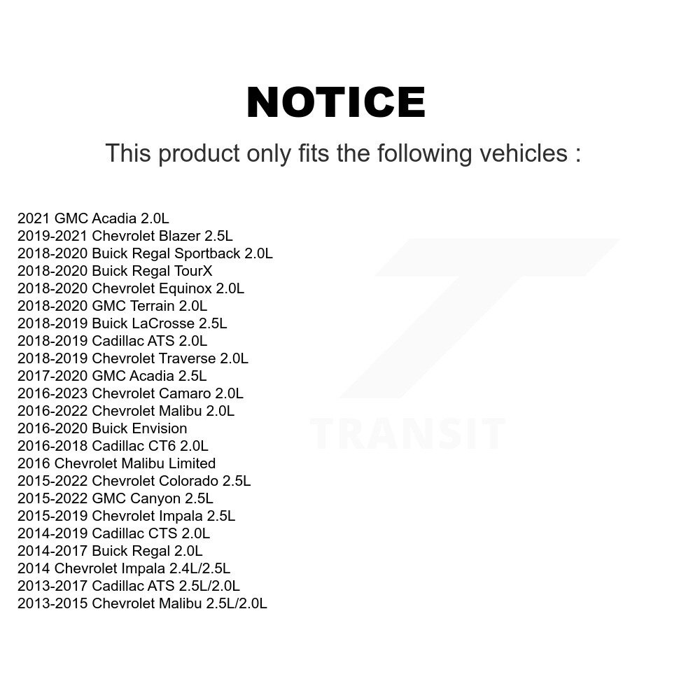 Ignition Coil (3 Pack) For Chevrolet Equinox GMC Malibu Colorado Canyon Buick Cadillac KMP-100237 - Image 2