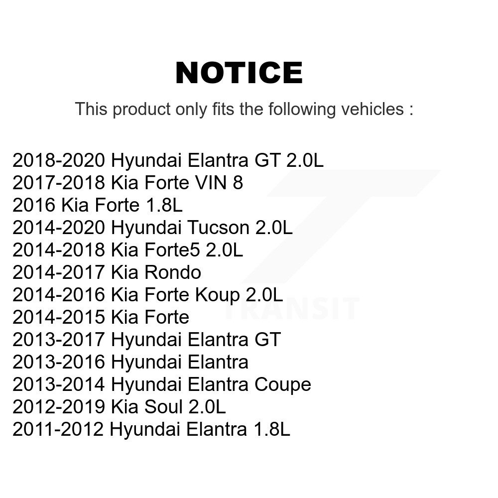 Ignition Coil (3 Pack) For Hyundai Elantra Tucson Kia Soul GT Forte Forte5 Rondo Coupe KMP-100258 - Image 2