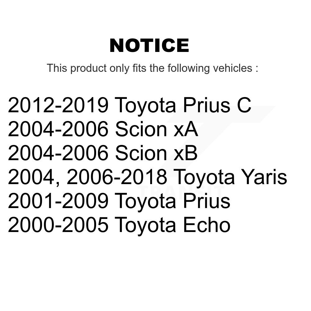 Ignition Coil (3 Pack) For Toyota Yaris Echo Prius C Scion xB xA KMP-100339 - Image 2