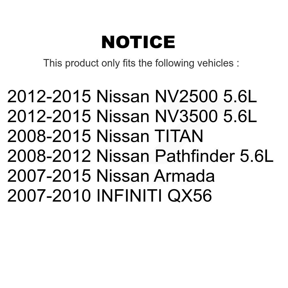Ignition Coil (3 Pack) For Nissan TITAN Pathfinder Armada NV2500 NV3500 INFINITI QX56 KMP-100340 - Image 2