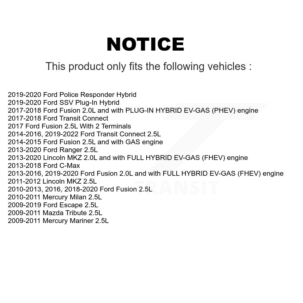 Ignition Coil (4 Pack) For Ford Escape Fusion Transit Connect Ranger Mazda Tribute MKZ KMP-100417 - Image 2