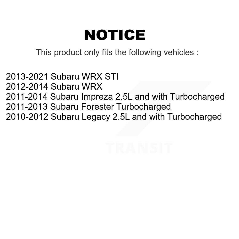 Ignition Coil (4 Pack) For Subaru Impreza Forester Legacy WRX STI KMP-100459 - Image 2
