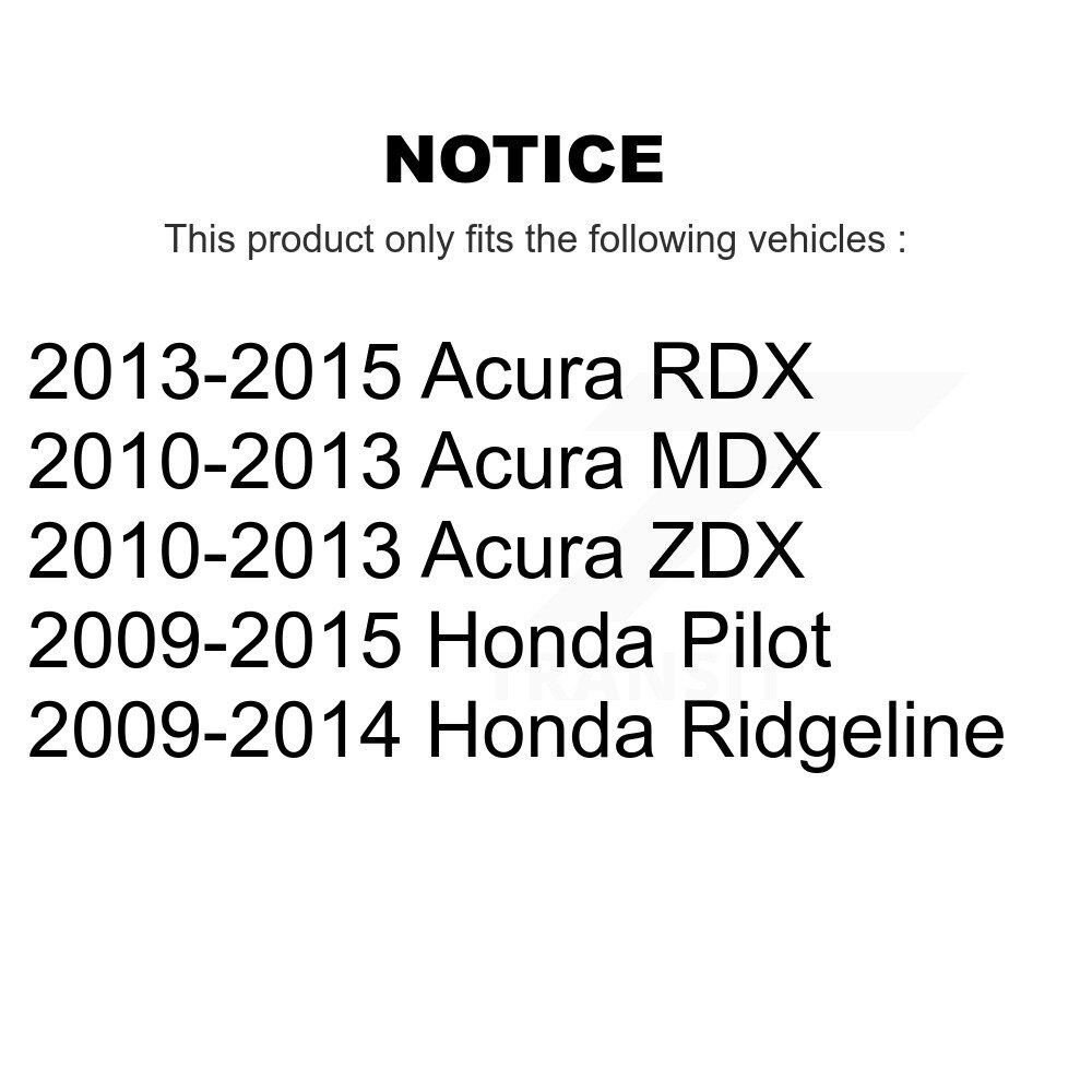Ignition Coil (4 Pack) For Honda Acura Pilot RDX MDX Ridgeline ZDX KMP-100465 - Image 2