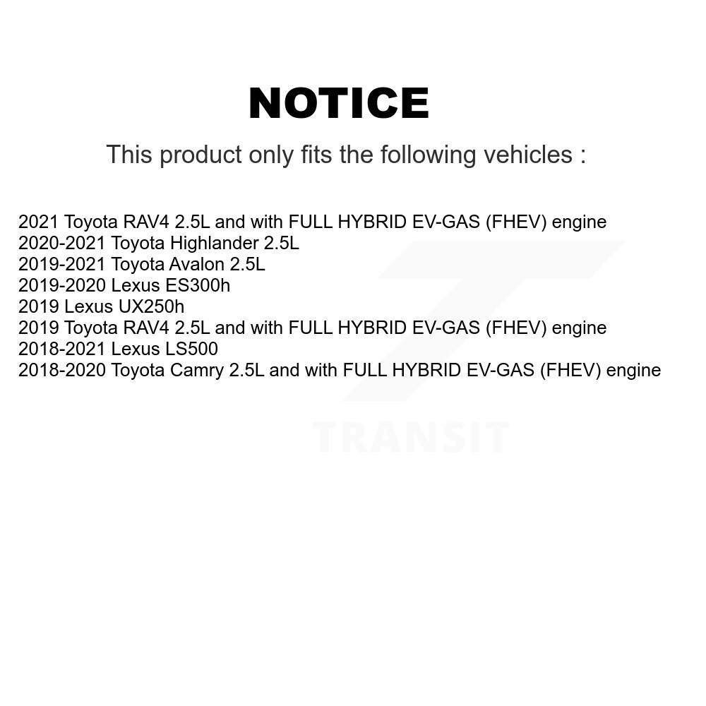 Ignition Coil (4 Pack) For Toyota RAV4 Camry Highlander Lexus UX250h ES300h Avalon LS500 KMP-100477 - Image 2