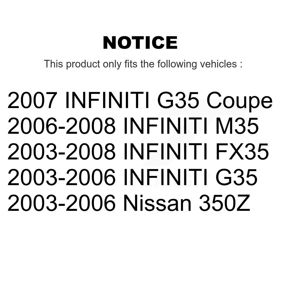 Ignition Coil (5 Pack) For INFINITI G35 Nissan 350Z FX35 M35 KMP-100703 - Image 2