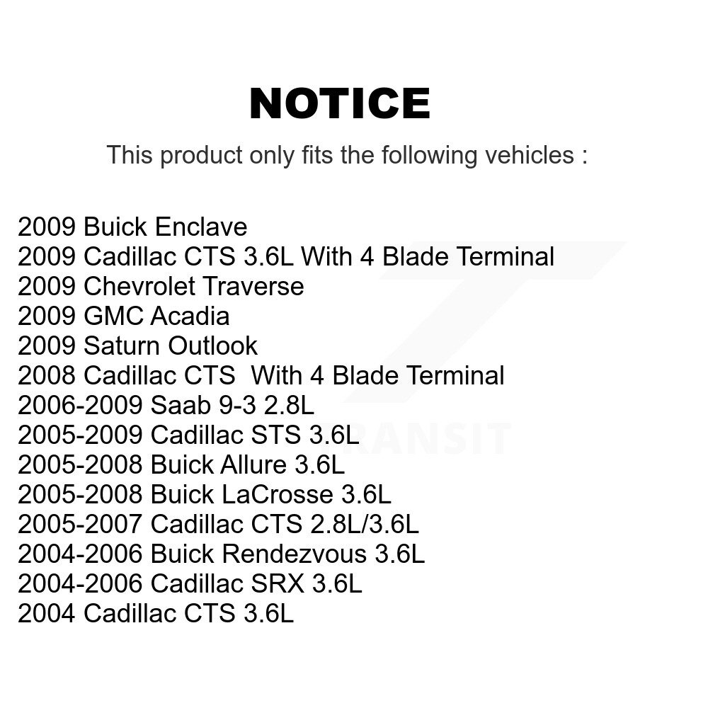 Ignition Coil (6 Pack) For Buick LaCrosse Cadillac CTS Allure Rendezvous Saab 9-3 Enclave KMP-100921 - Image 2