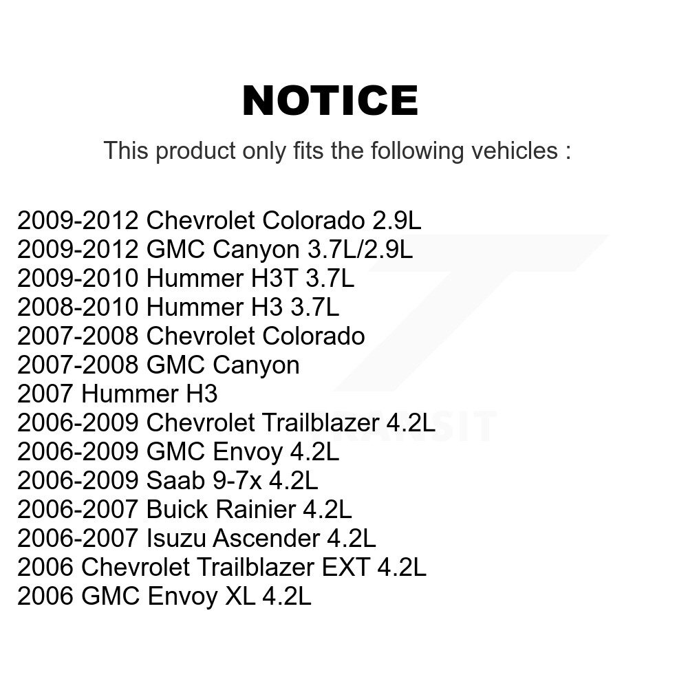 Ignition Coil (6 Pack) For Chevrolet GMC Colorado Canyon Trailblazer Envoy Hummer H3 XL KMP-100947 - Image 2