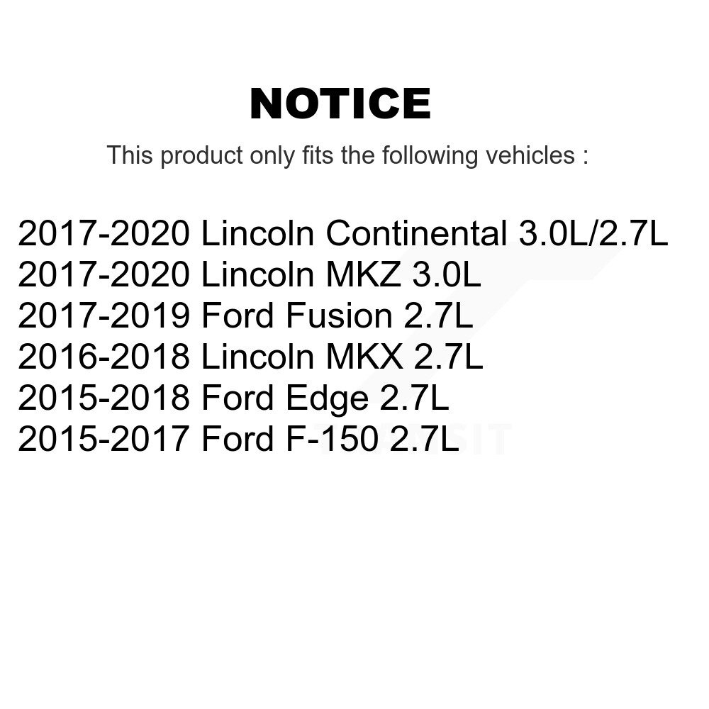 Ignition Coil (6 Pack) For Ford F-150 Edge Fusion Lincoln MKX MKZ Continental KMP-100959 - Image 2