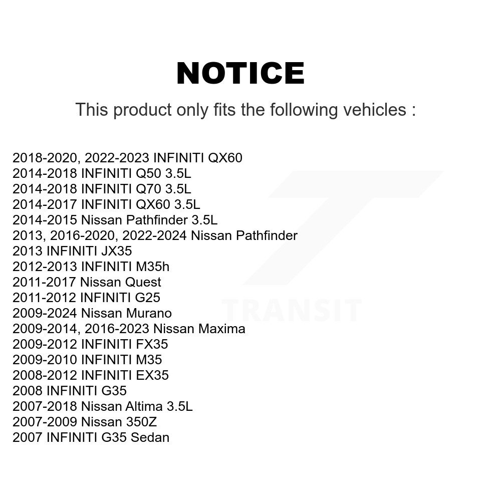 Ignition Coil (6 Pack) For Nissan Murano Altima Pathfinder INFINITI QX60 Maxima Q50 EX35 KMP-101049 - Image 2