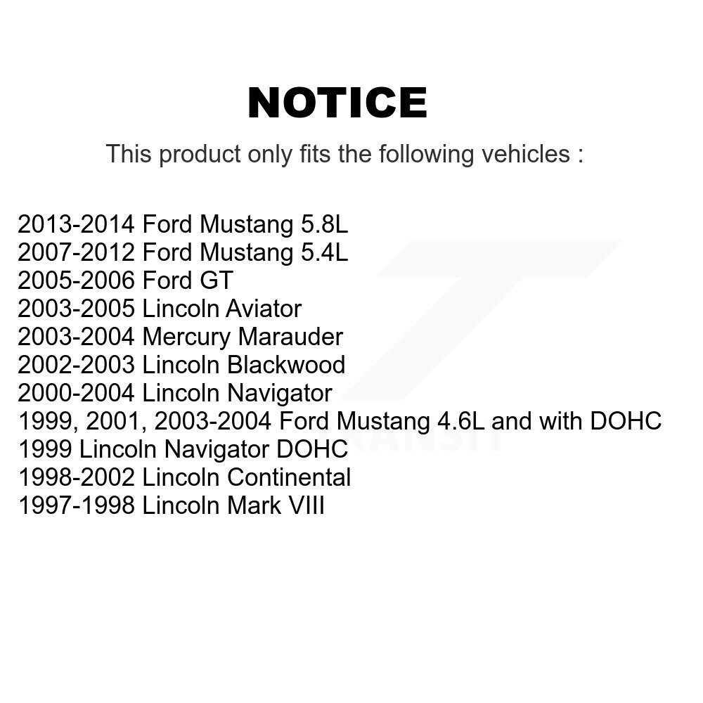 Ignition Coil (8 Pack) For Ford Mustang Lincoln Navigator Aviator Continental Mercury GT KMP-101203 - Image 2