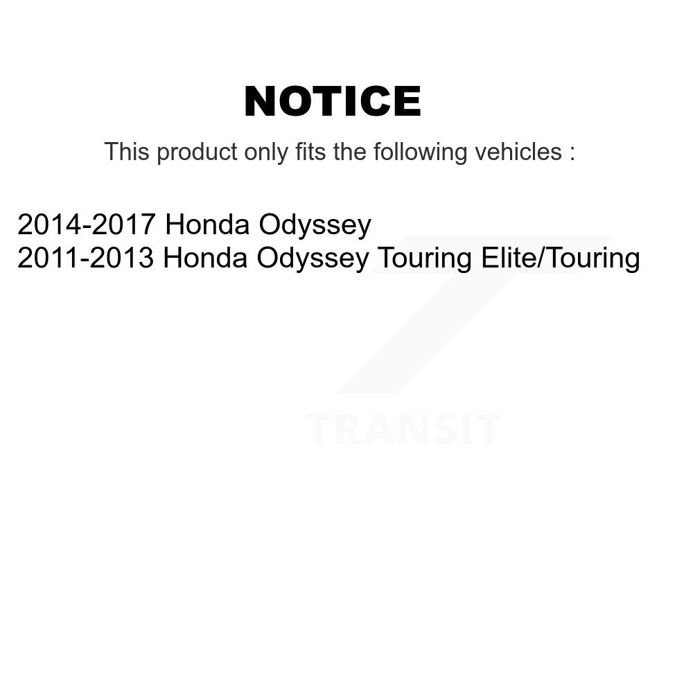 Front Left CV Axle Drive Shaft And Complete Hub Bearing Assembly Kit For Honda Odyssey KN7-100020 - Image 2