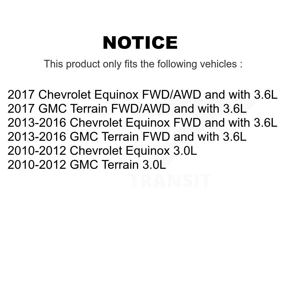 Front Left CV Axle Drive Shaft And Hub Bearing Kit For Chevrolet Equinox GMC Terrain KN7-100093 - Image 2