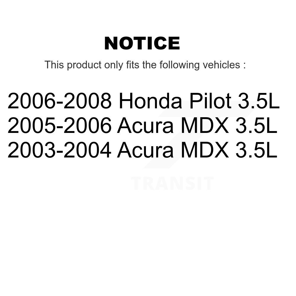 Front Left CV Axle Drive Shaft Assembly And Bearing Kit For Honda Pilot Acura MDX 3.5L KN7-100200 - Image 2