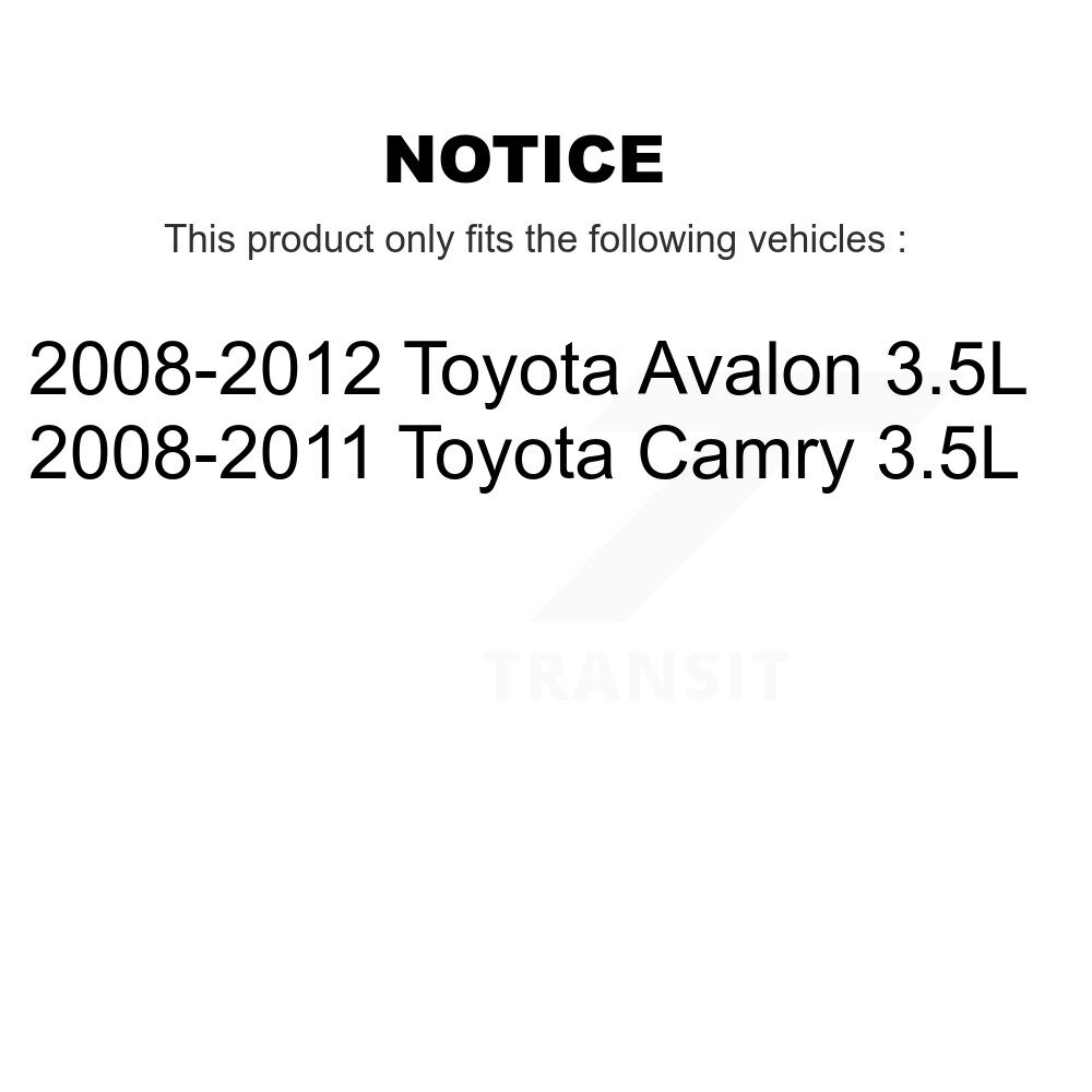 Front CV Axle Drive Shaft Complete Assembly And Bearing Kit For Toyota Camry Avalon 3.5L KN7-100574 - Image 2