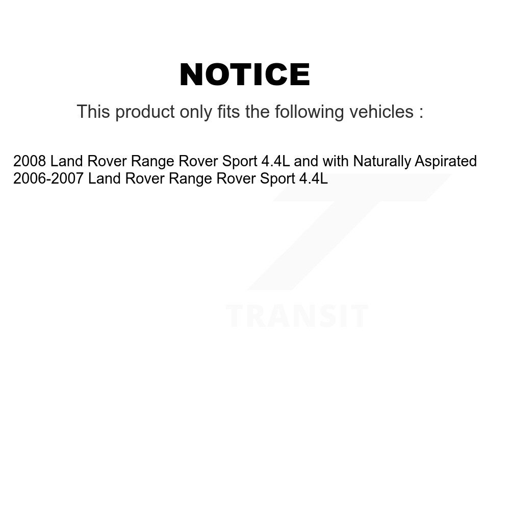 Front Ceramic Disc Brake Pads And Wear Sensors Kit For Land Rover Range Sport KNW-100739 - Image 2