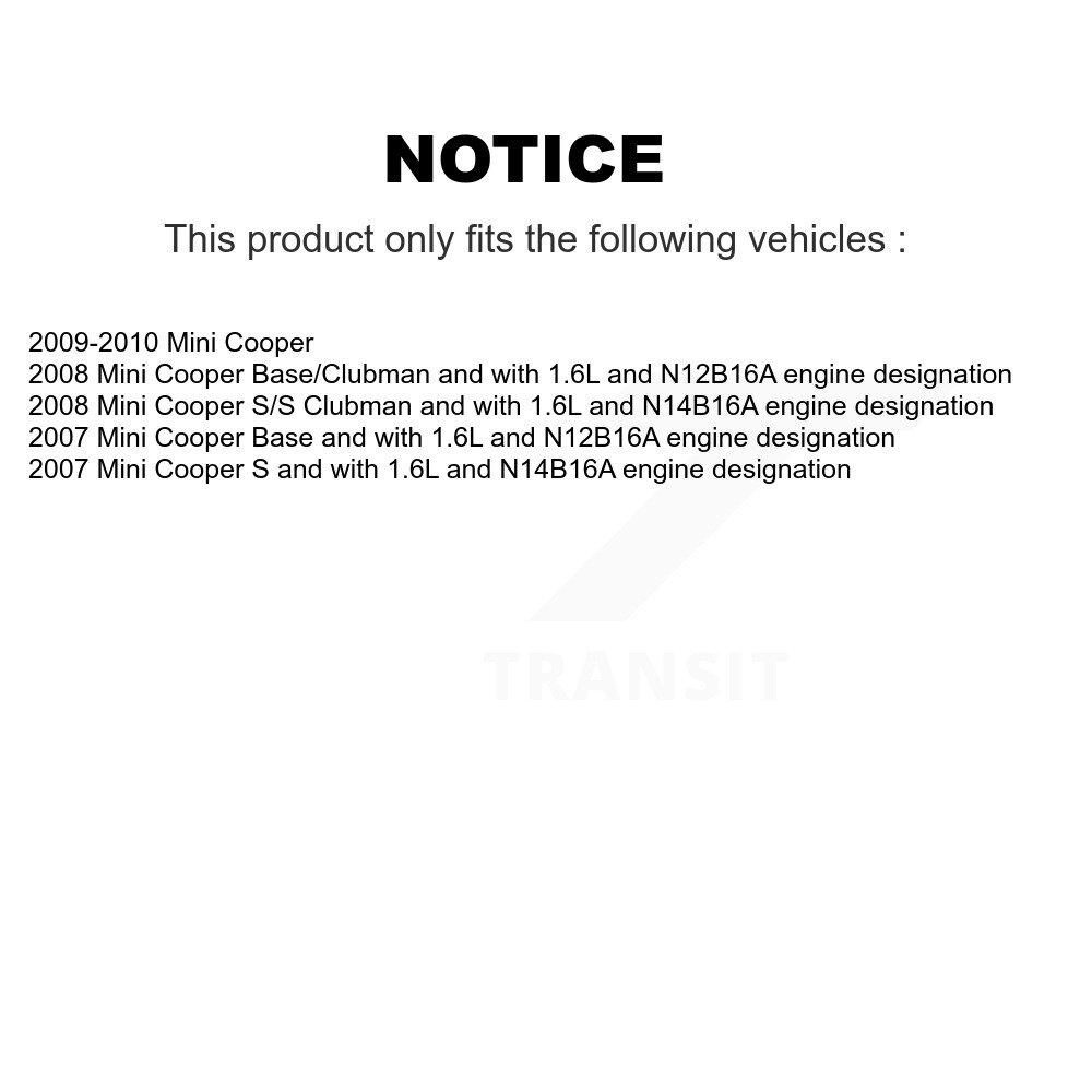 Front Brake Pads Wear Sensor (2 Pack) For Mini Cooper KSE-100013 - Image 2