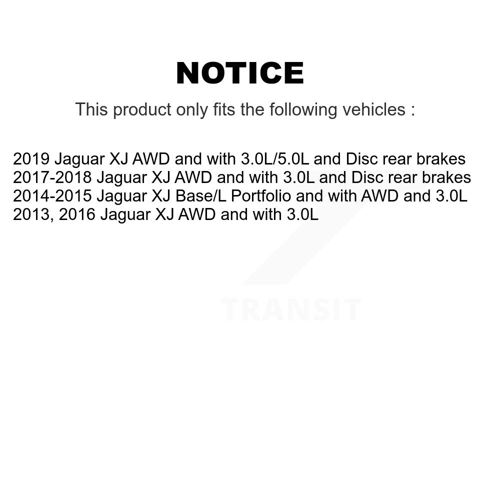 Front Brake Pads Wear Sensor (2 Pack) For Jaguar XJ KSE-100021 - Image 2