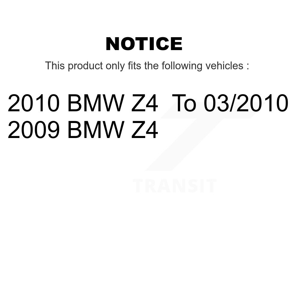 Front Brake Pads Wear Sensor (2 Pack) For BMW Z4 KSE-100103 - Image 2